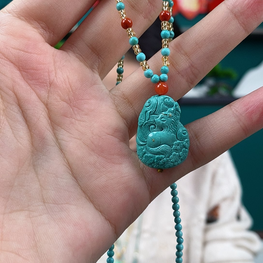 绿松石珠宝奇石未镶嵌