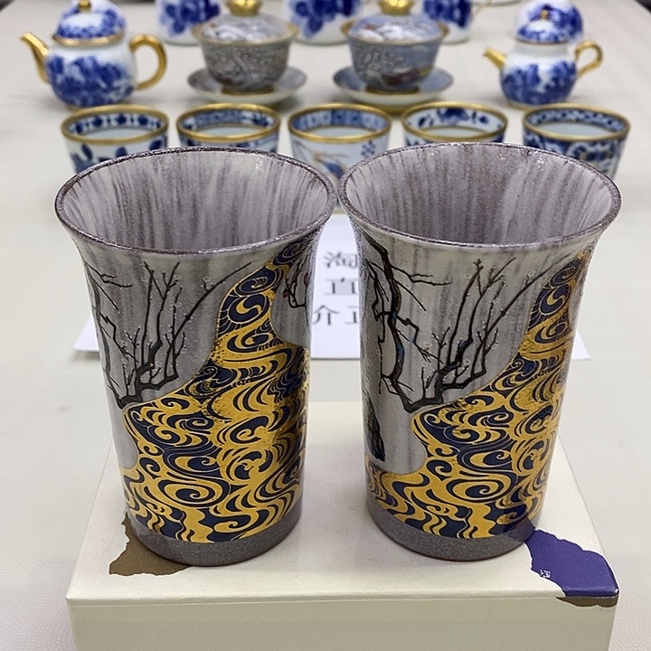 摆件九谷正品保真