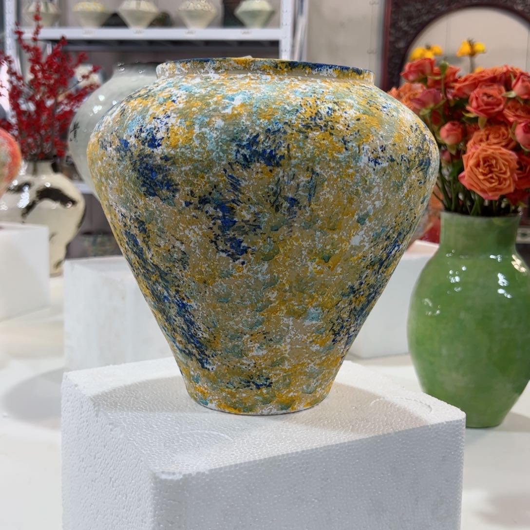 红陶口13高21无孔