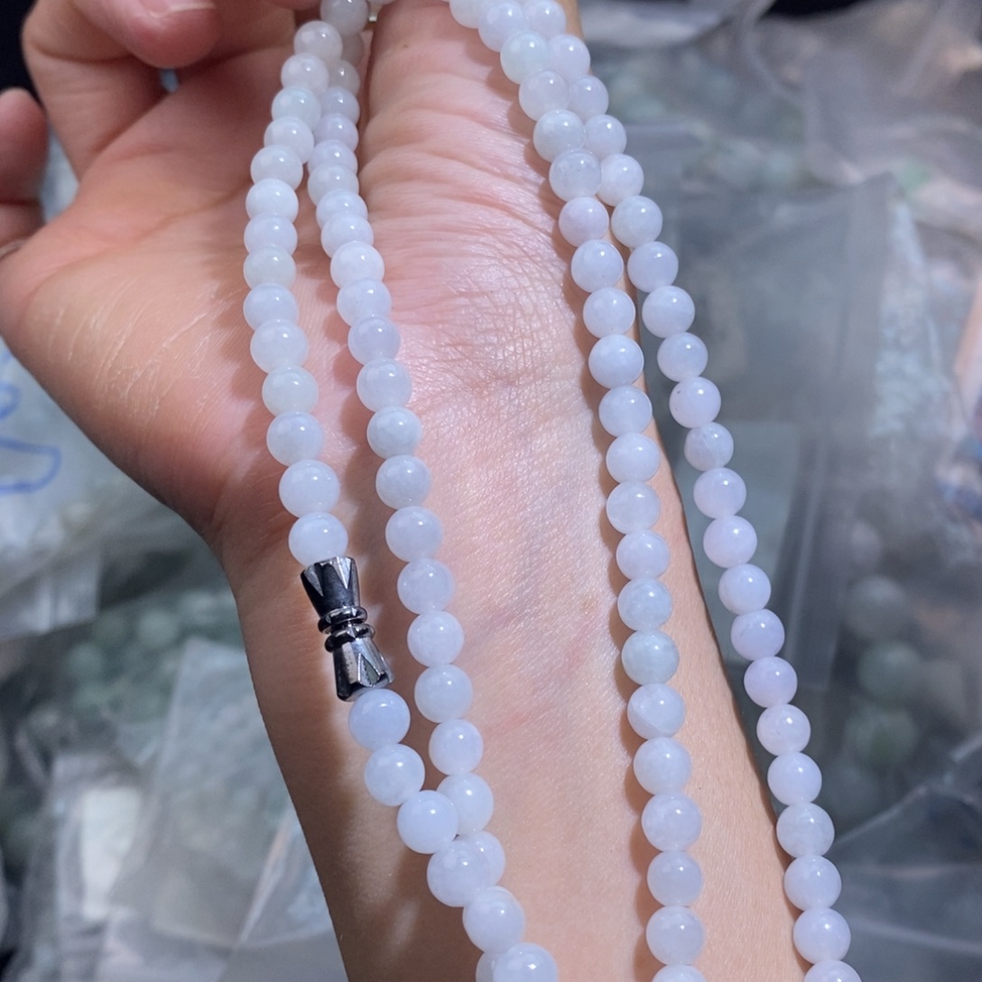 未镶嵌手串翡翠珠链