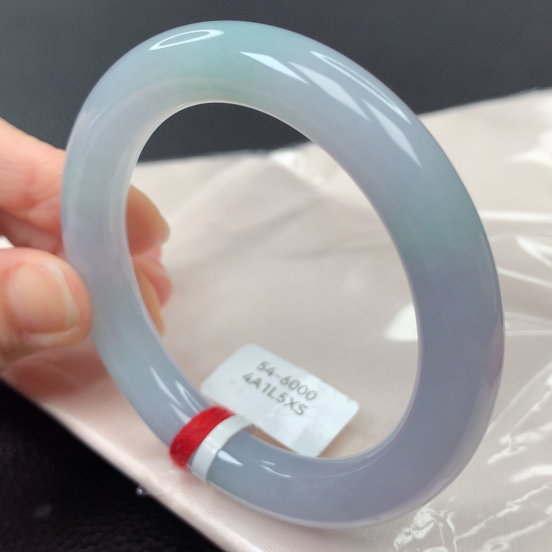 【闪购商品】翡翠手镯未镶嵌63号圆条xs54