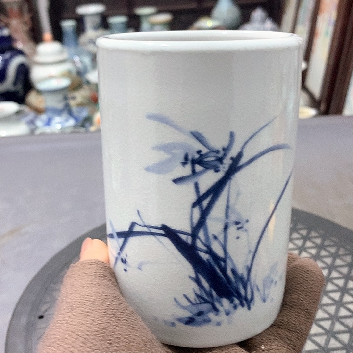 陶摆件博古架陶瓷摆件