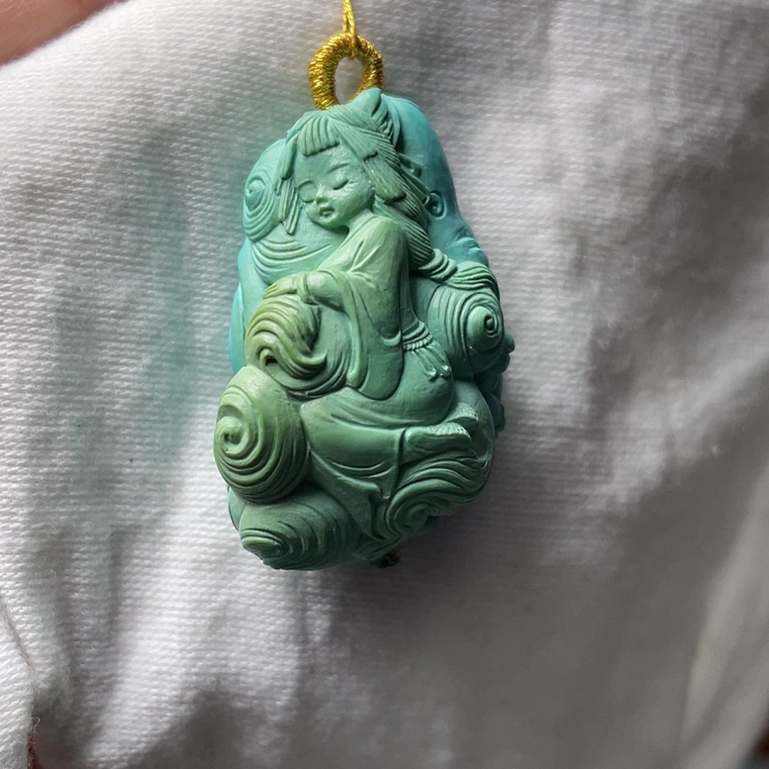 绿松石珠宝奇石未镶嵌