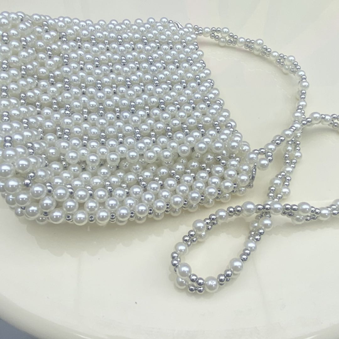 VCIC-珠珠编织单肩包