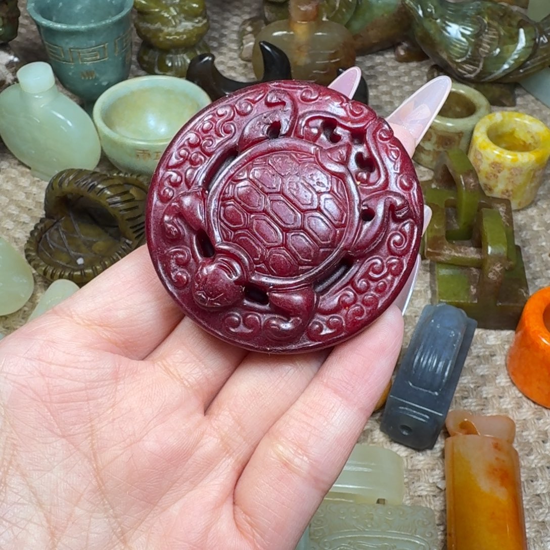 吊坠白玉菩提挂件