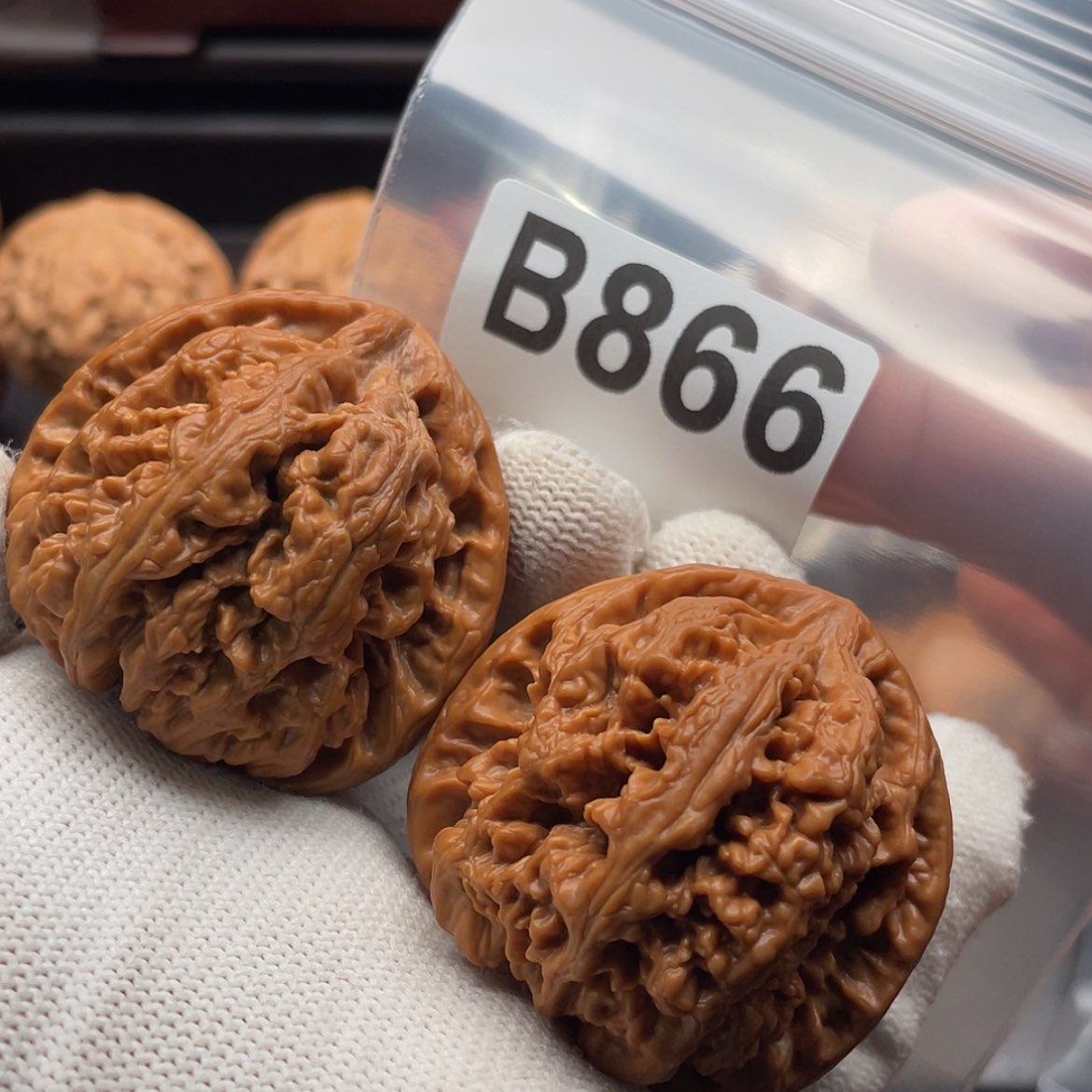 【闪购商品】文玩核桃吊坠B866粗筋44