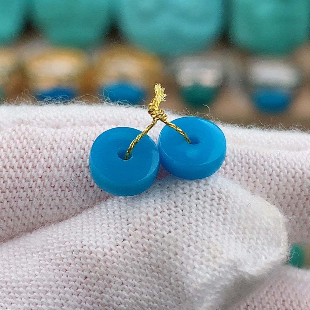 绿松石未镶嵌配饰配饰6.4