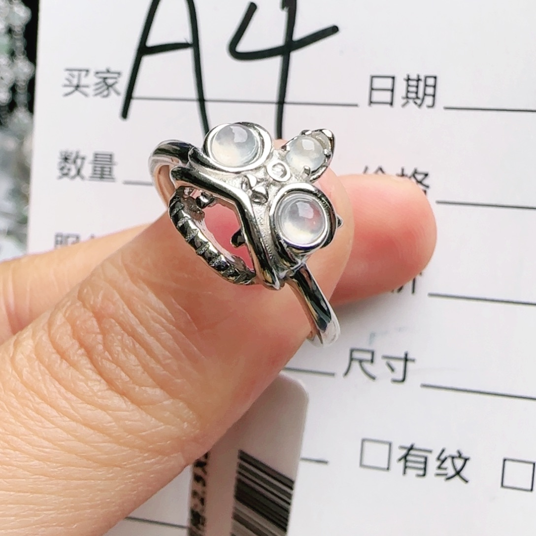 银S925镶嵌手链翡翠