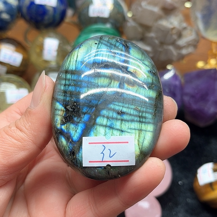 长石112克拉长石把玩未镶嵌