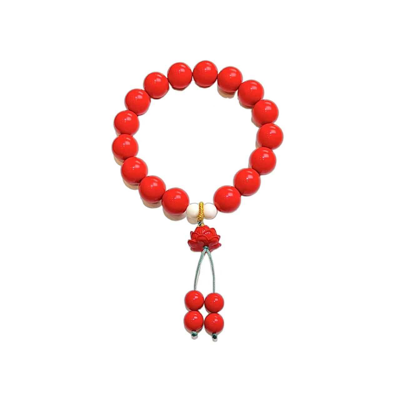 辰砂朱砂多宝DIY手串 A22-02