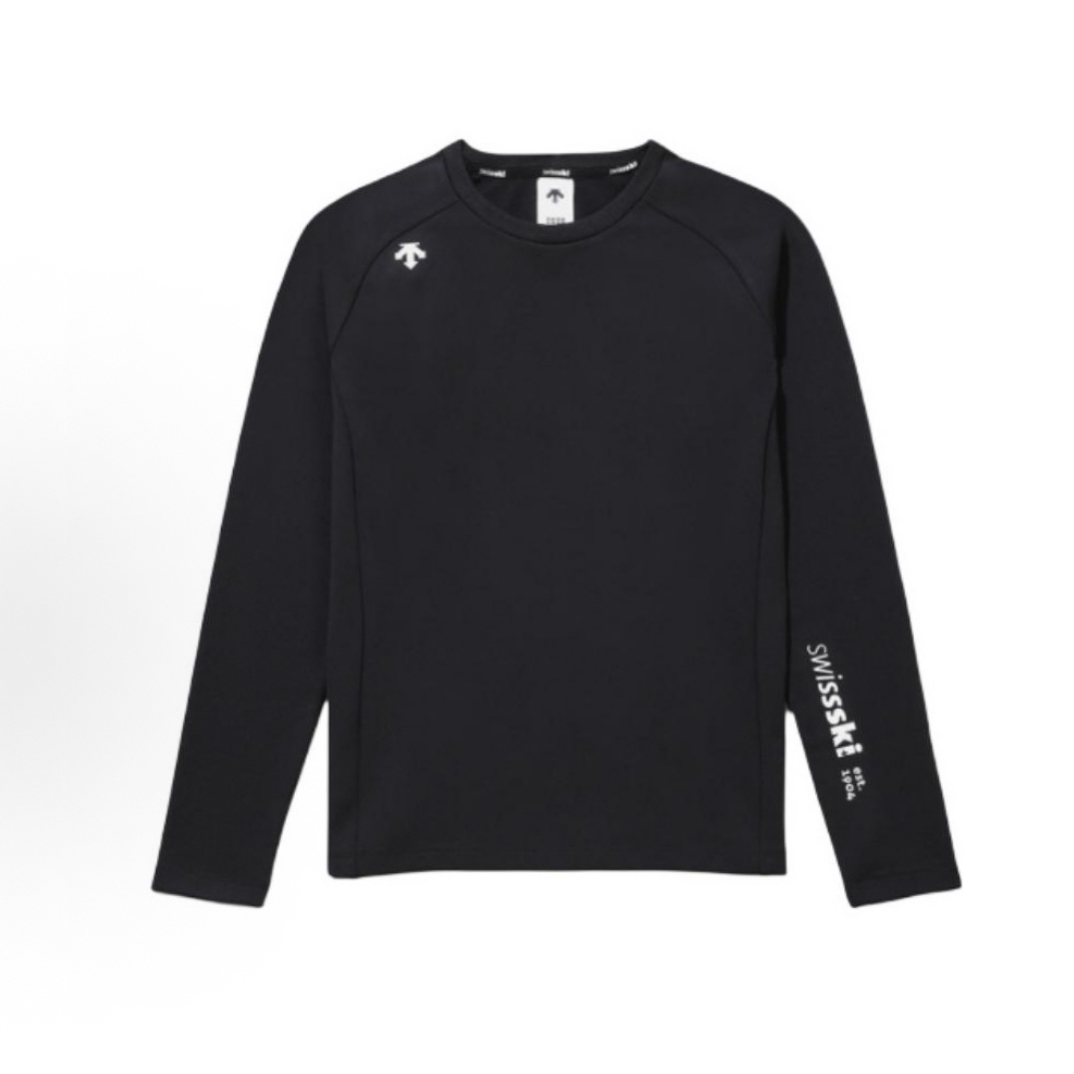 DESCENTE/迪桑特冬季新款 SQ323STL92圆领长袖加绒打底