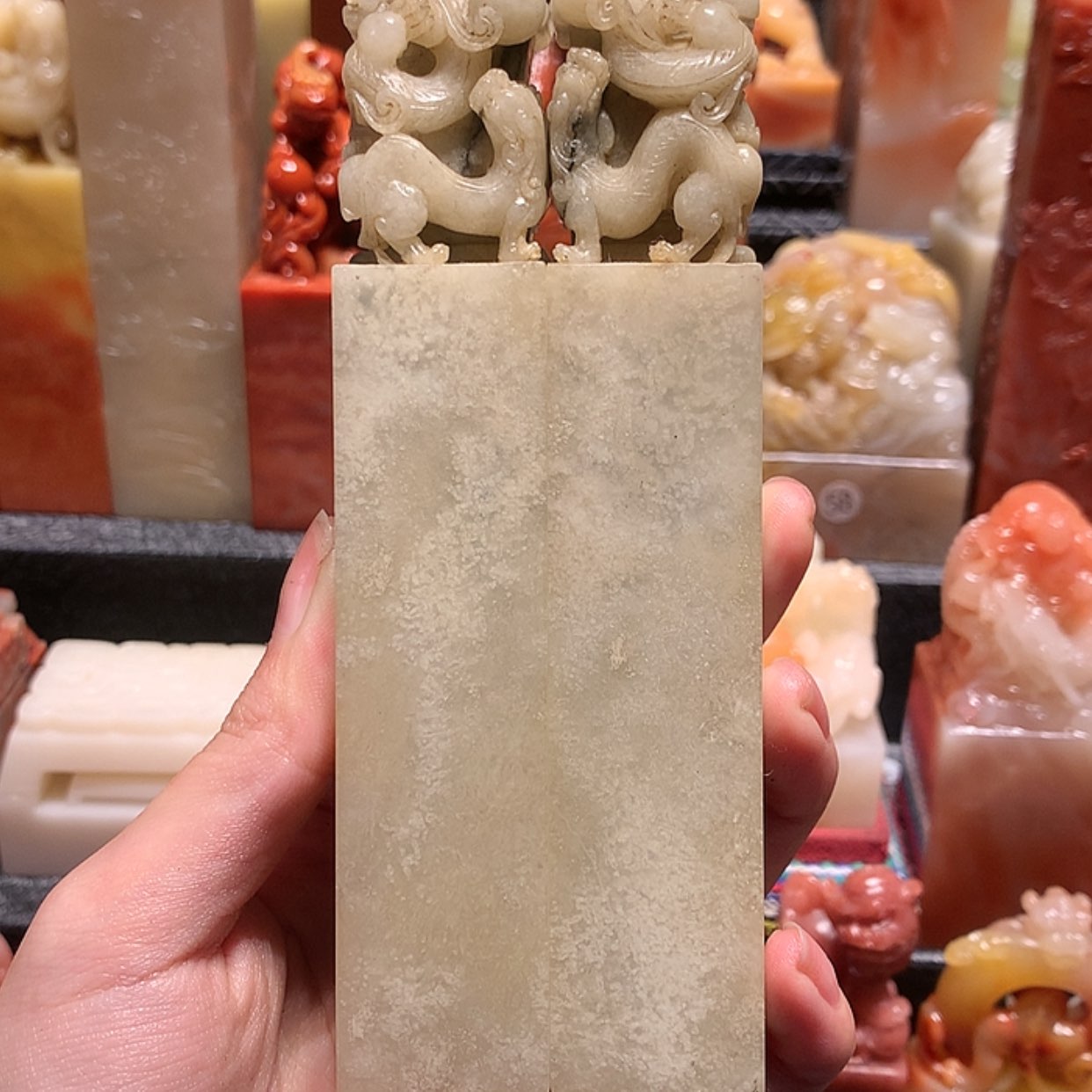 【闪购商品】寿山石打**客寿山石批发