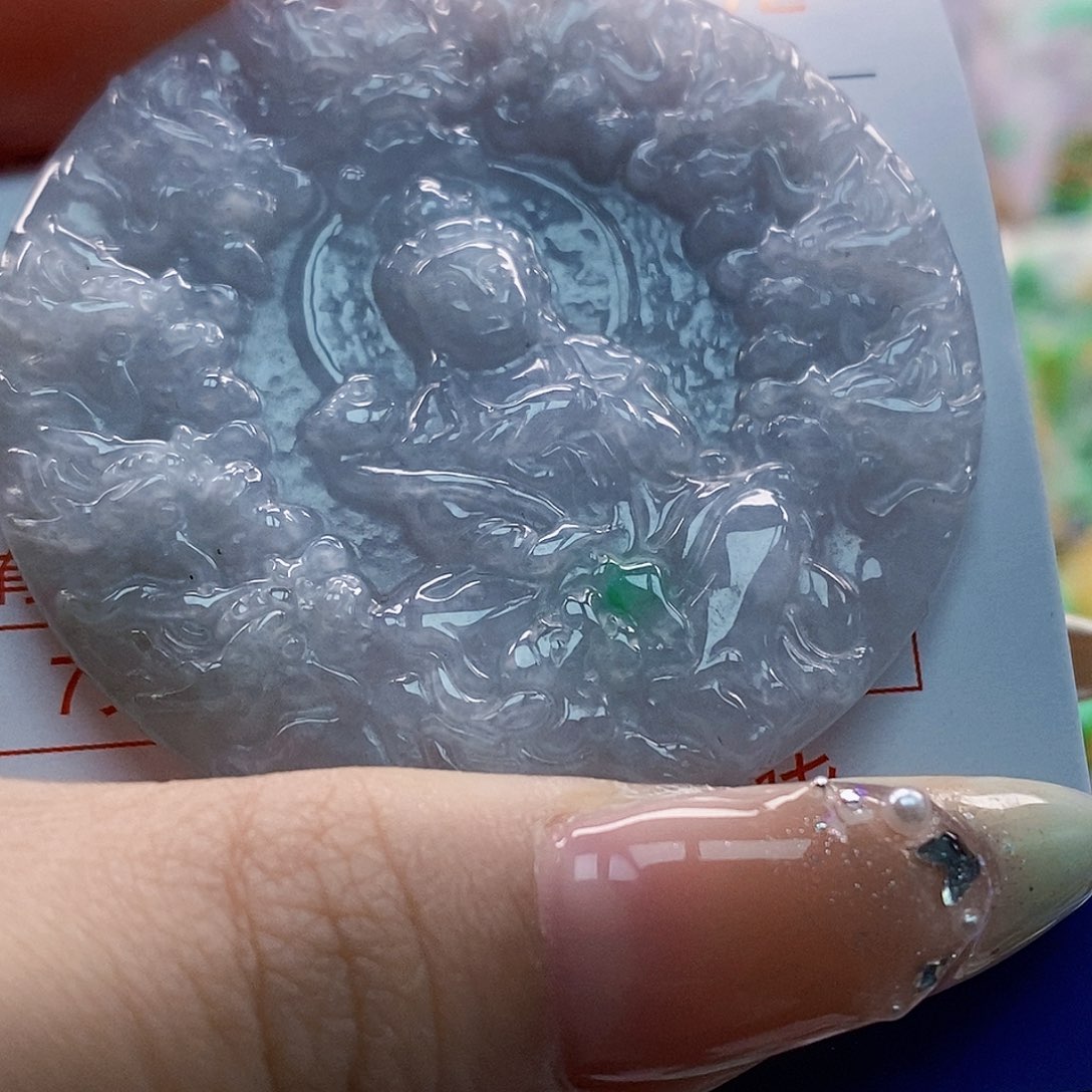 吊坠(不含链)未镶嵌翡翠