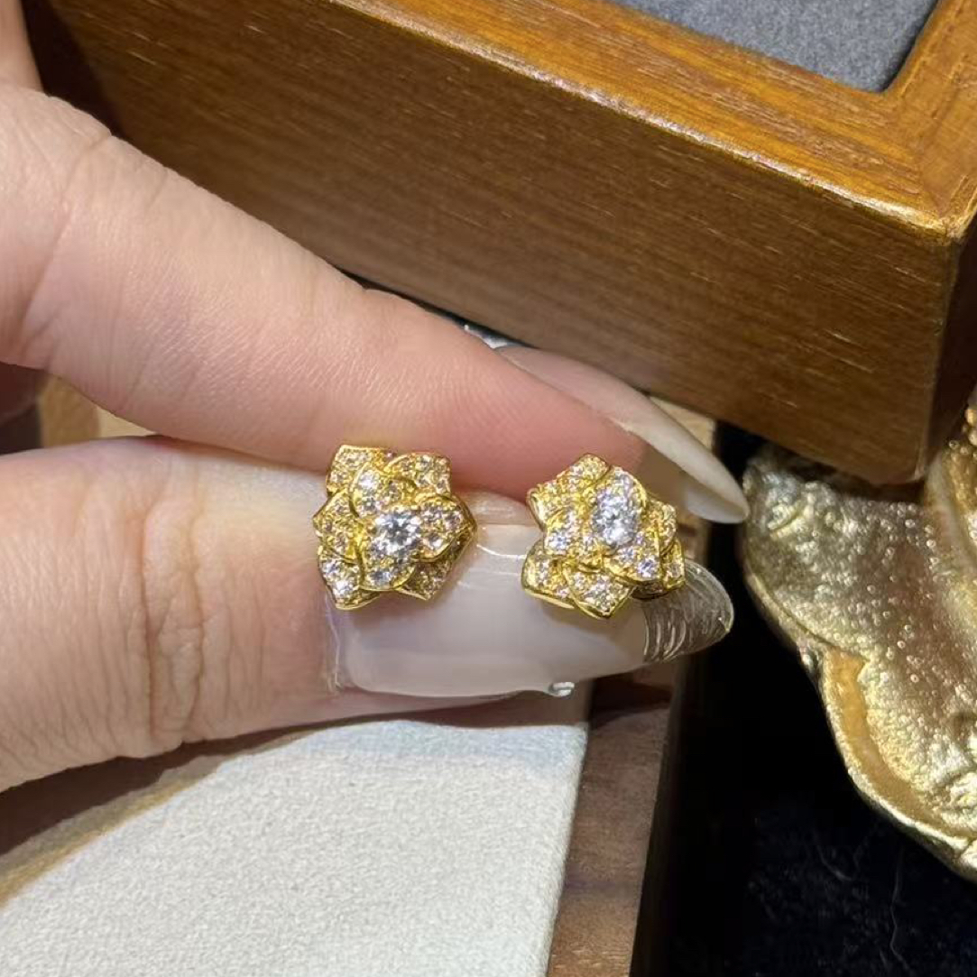 足金999 黄金5G工艺 耳饰