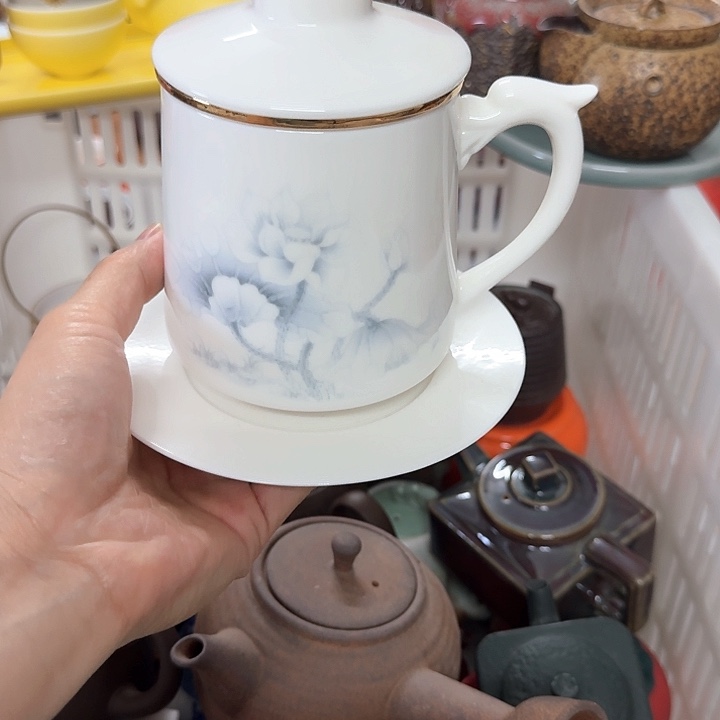 微瑕陶瓷茶具茶杯茶壶