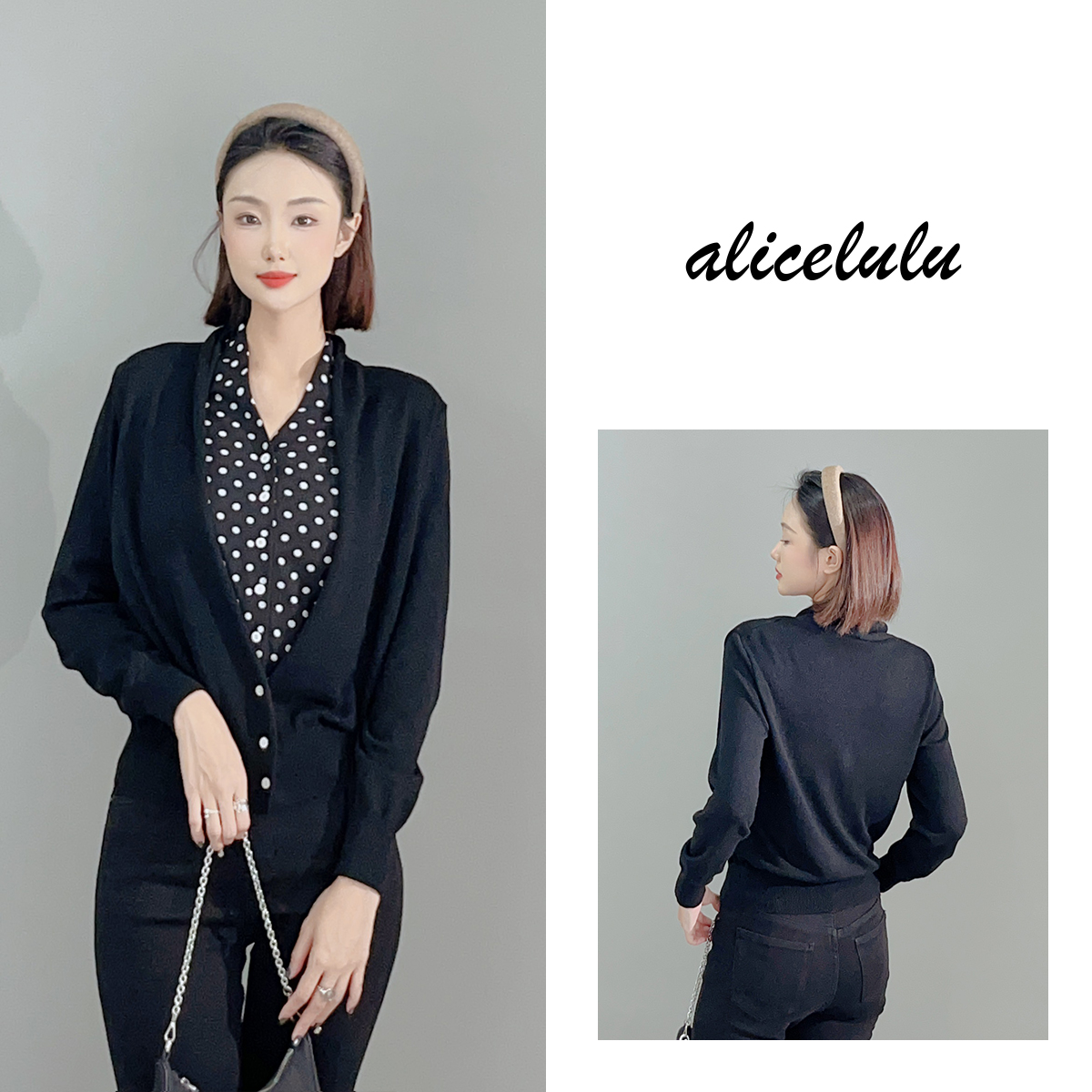 5 alicelulu “法式腔调”衬衫时髦波点 优雅层次 S2140647W