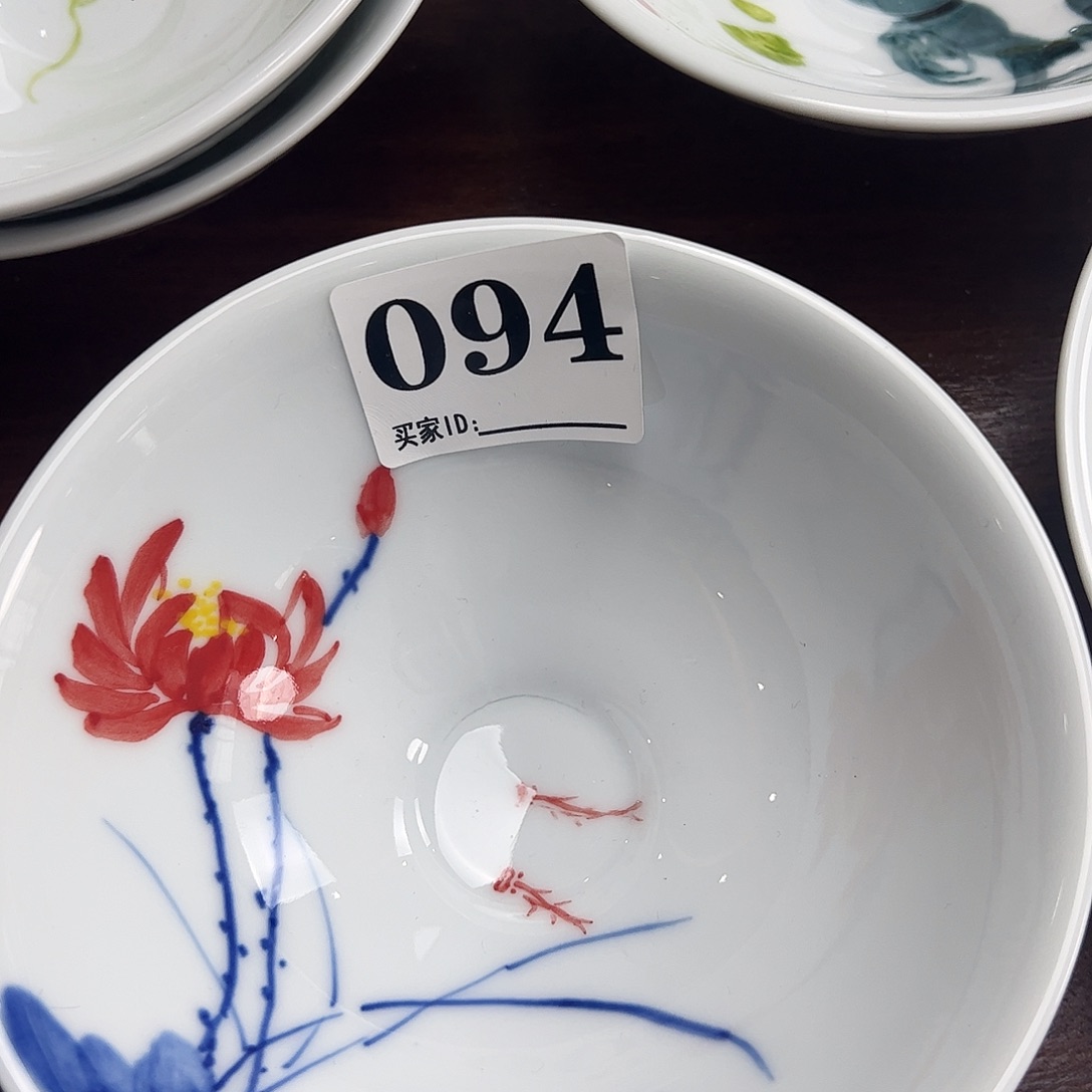 瓷片景德镇陶瓷手工手绘制作