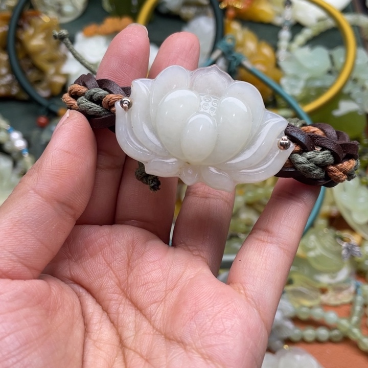 蛇纹石玉手牌合金