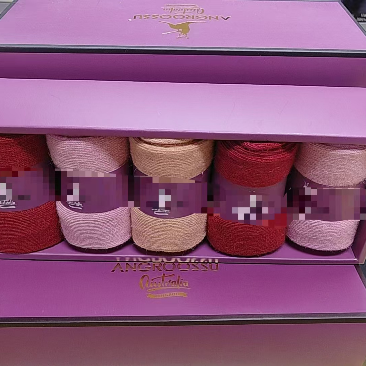 W002 多彩色袜子5双