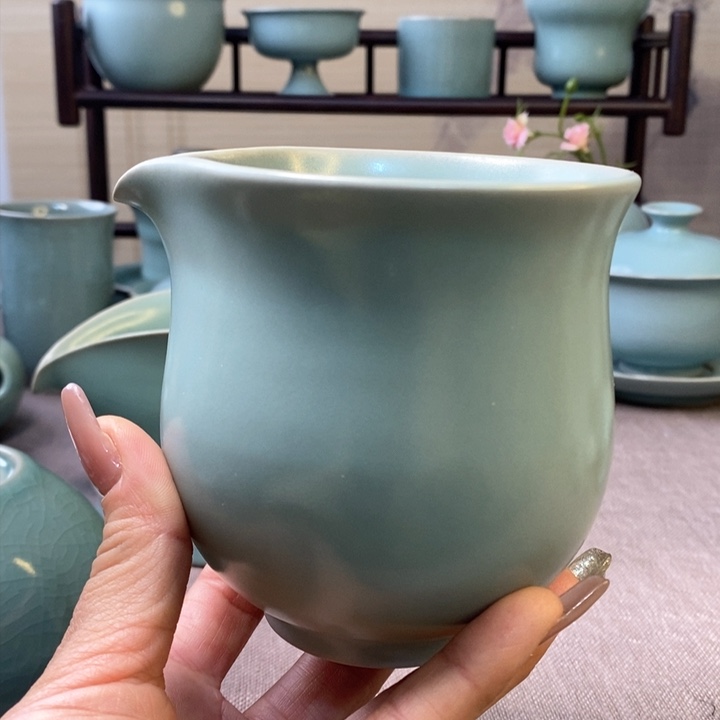 原产地汝瓷公道杯