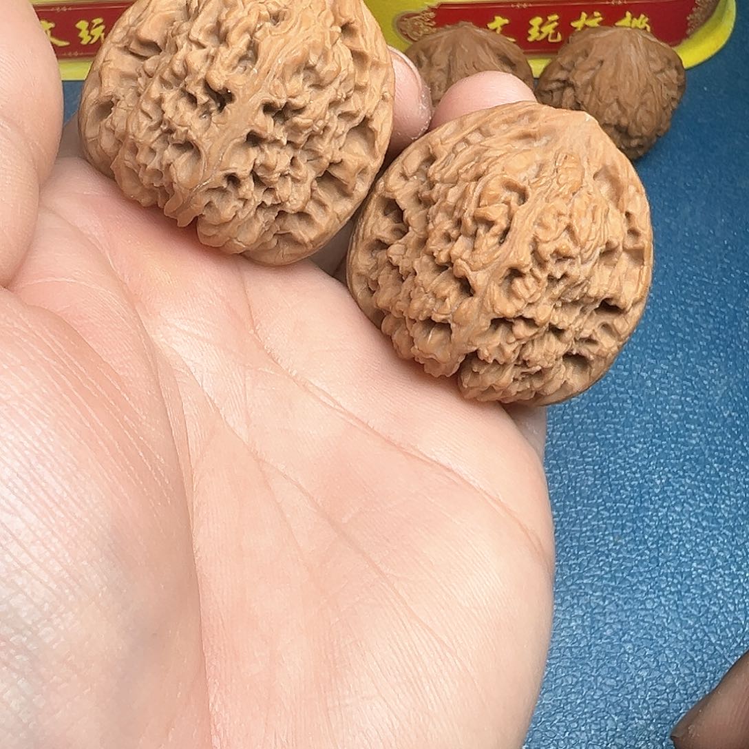 文玩核桃把件40南疆