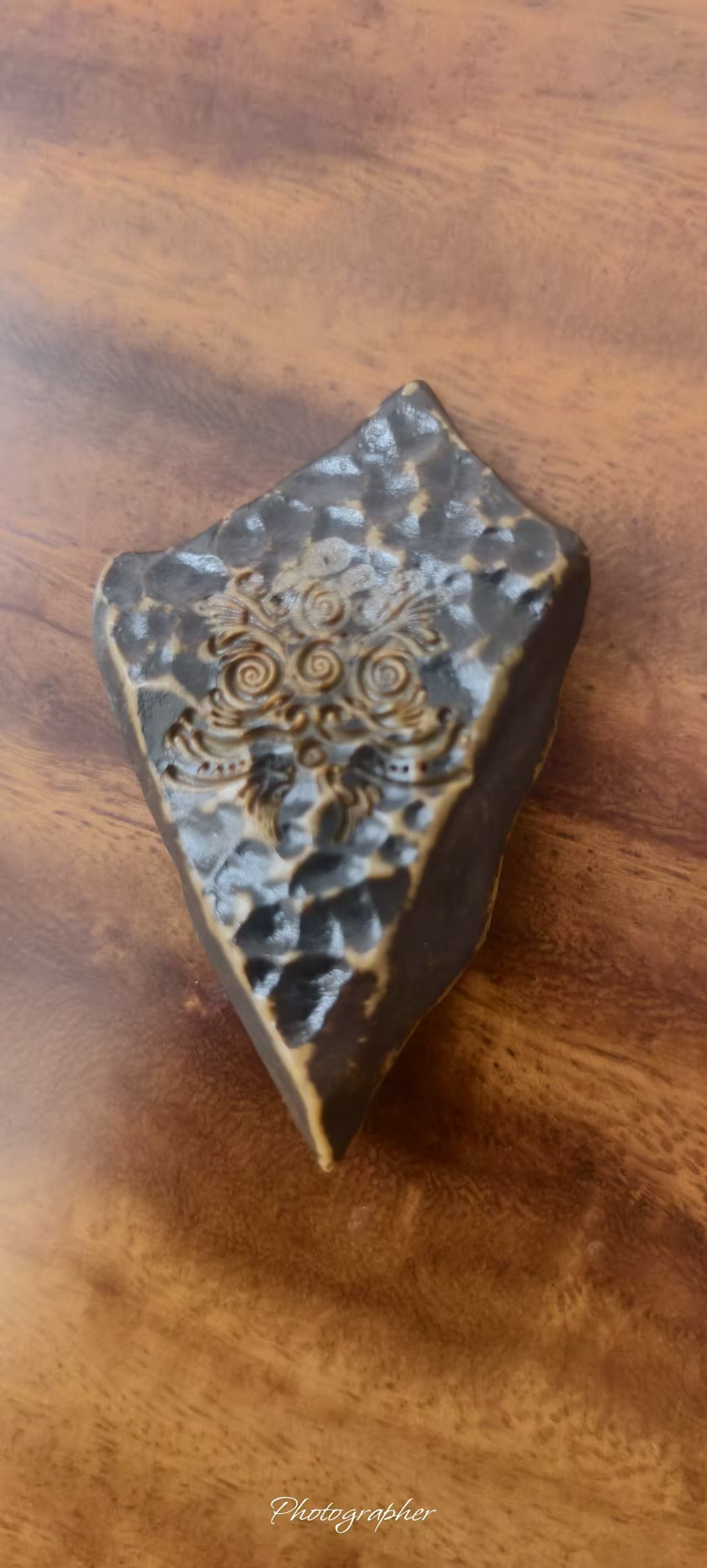 合金项链 新疆戈壁地表天然原石雕刻茶道禅意饰品