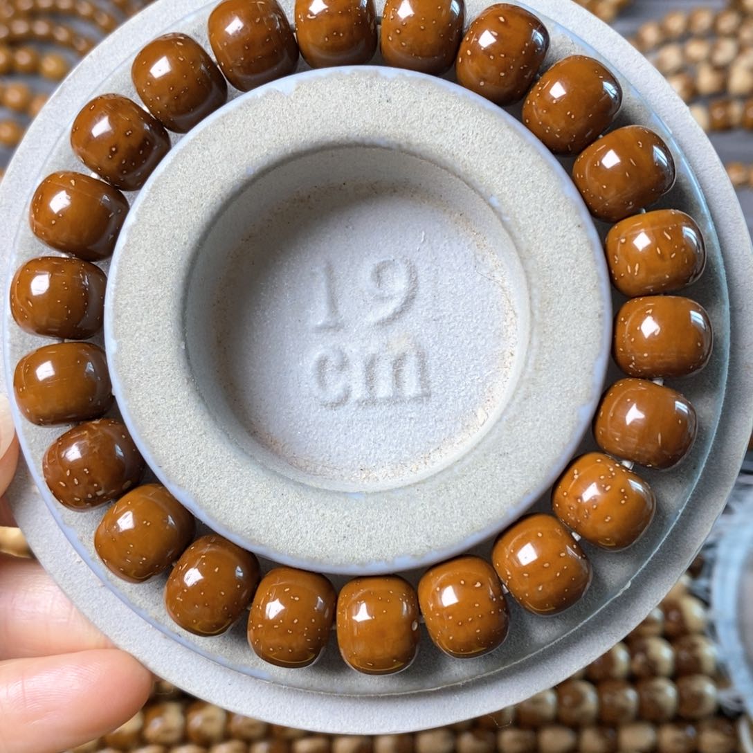 菩提手串/手链紫金鼠半实心老型12