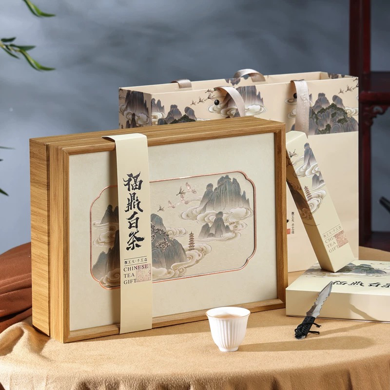 【福鼎白茶】木箱老白茶 350饼茶