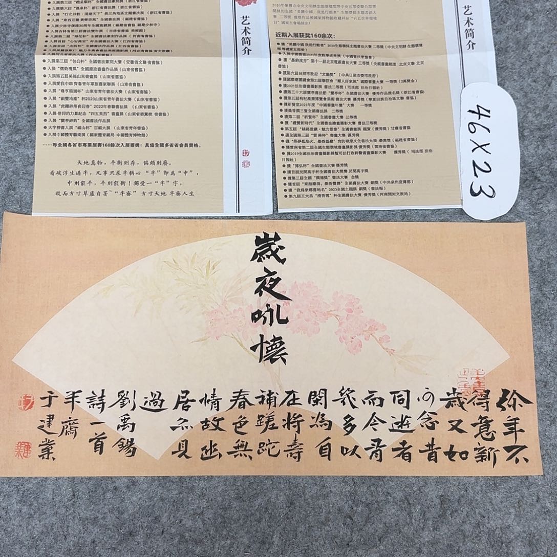 书法国展书家于建业46+23