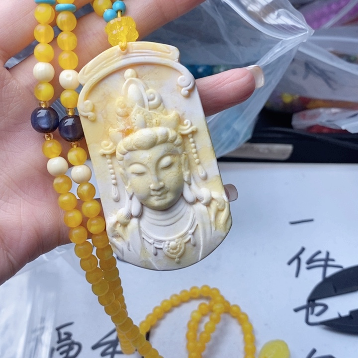 未镶嵌吊坠(不含链)蜜蜡185套装
