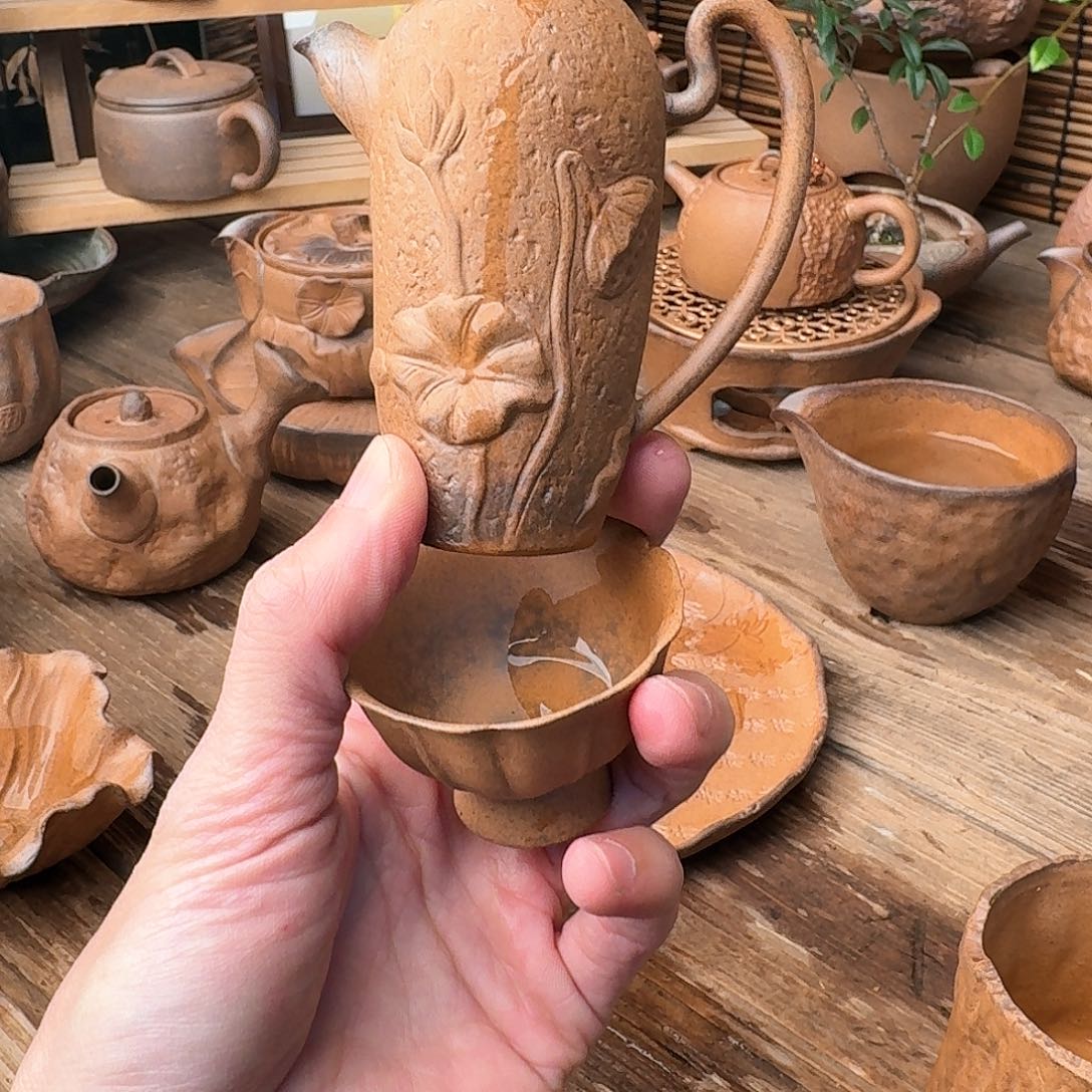 原矿老岩泥茶器系列