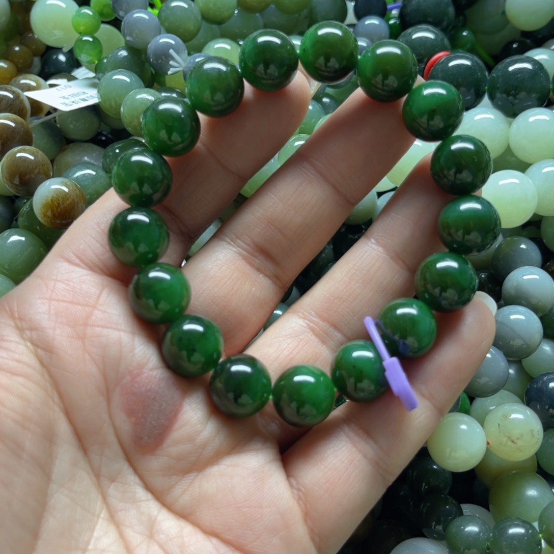 和田玉手链未镶嵌