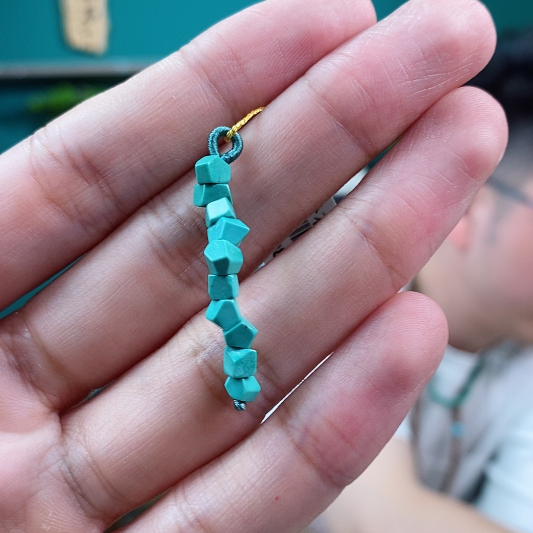 未镶嵌绿松石珠宝奇石898