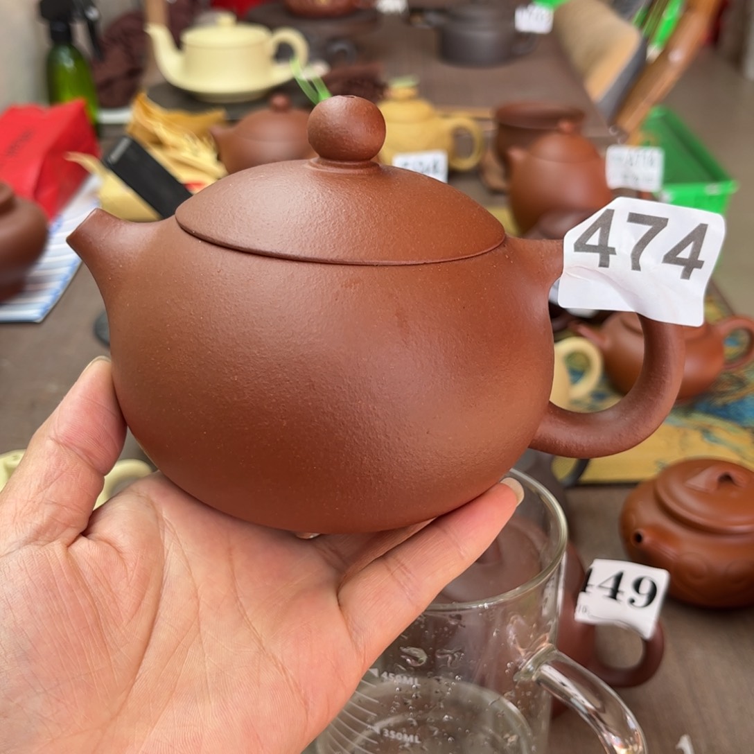 紫砂茶壶降坡泥瑕疵400cc
