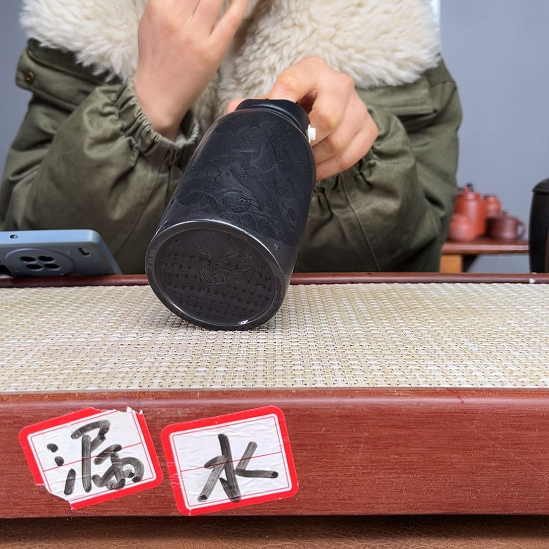 紫砂茶杯宜兴紫砂保温杯