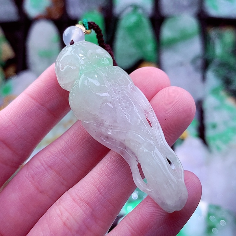 【闪购商品】翡翠颈饰未镶嵌挂件