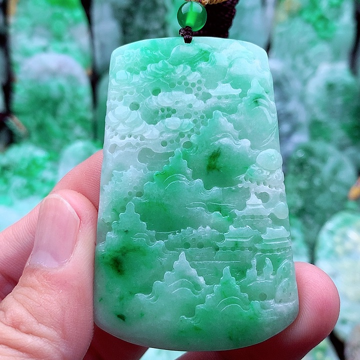 翡翠吊坠(不含链)未镶嵌