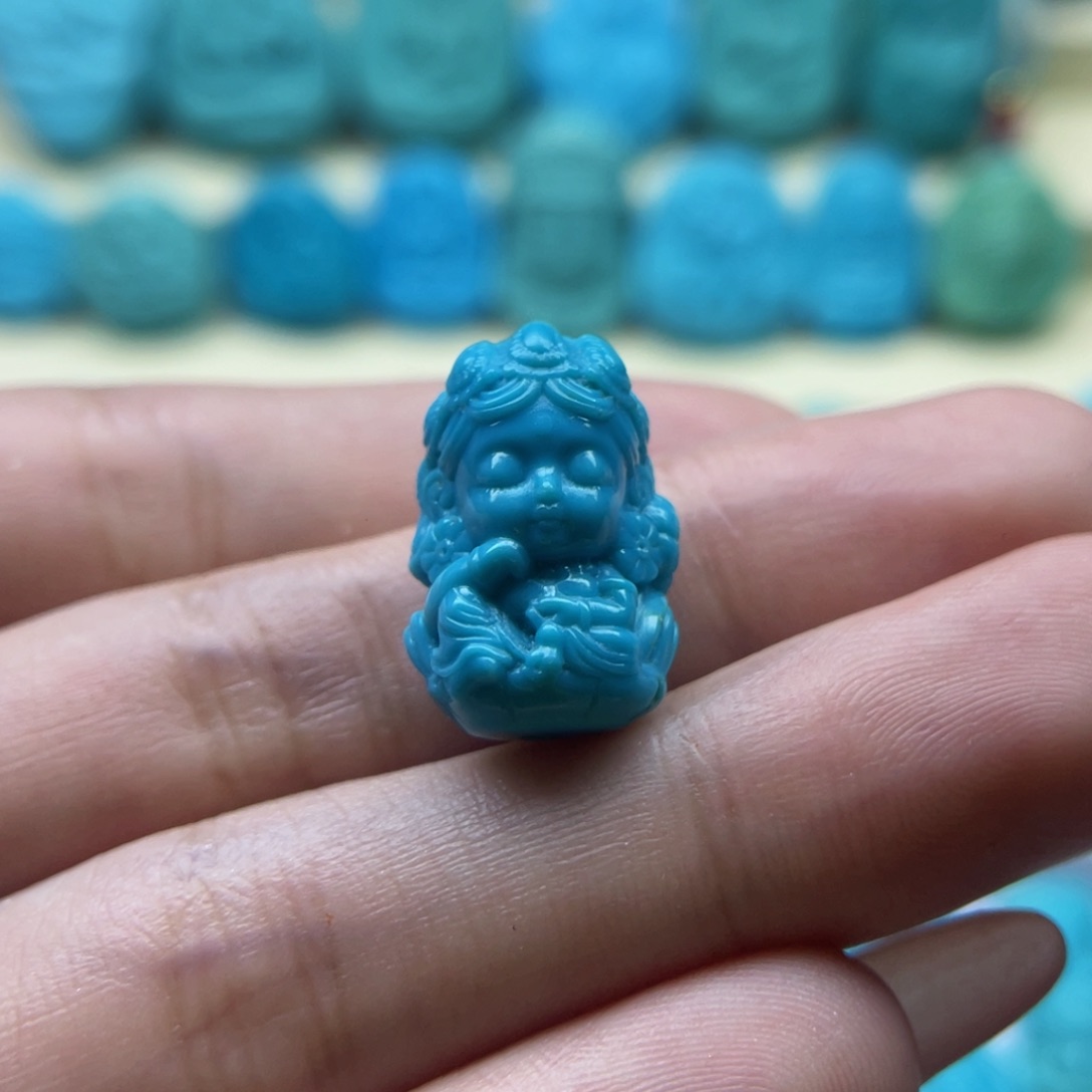 绿松石渡姆未镶嵌