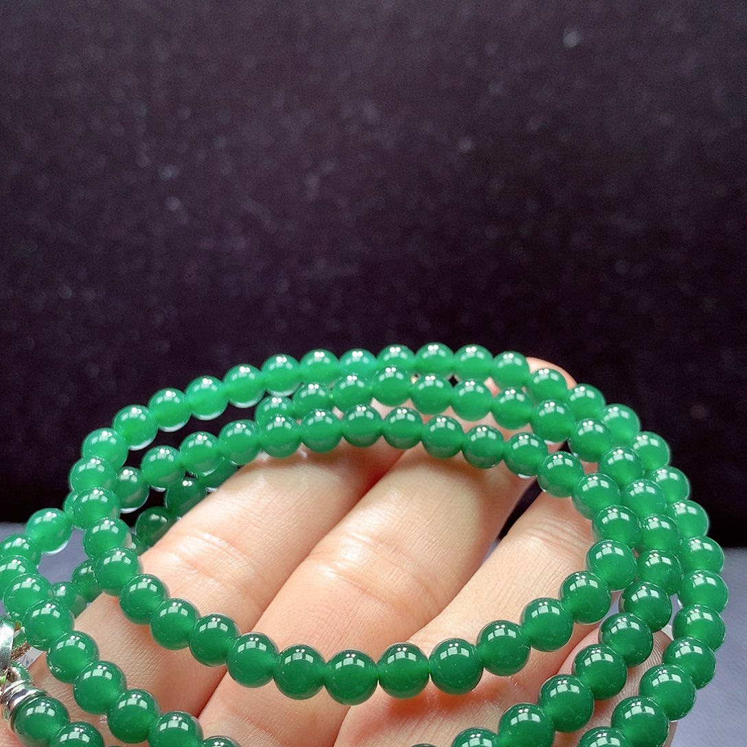 翡翠手链未镶嵌项链