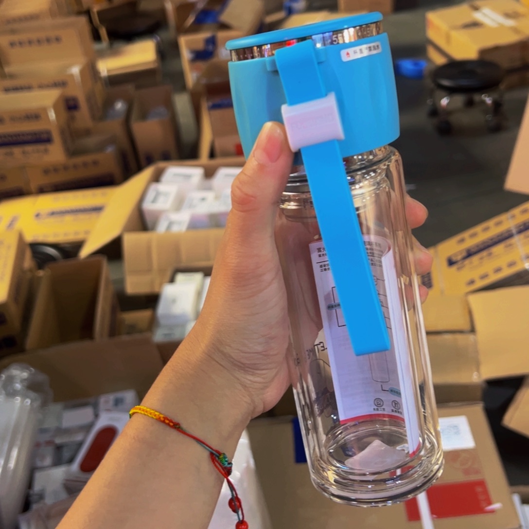 富双层玻璃杯280玻璃杯280玻璃杯加班狗