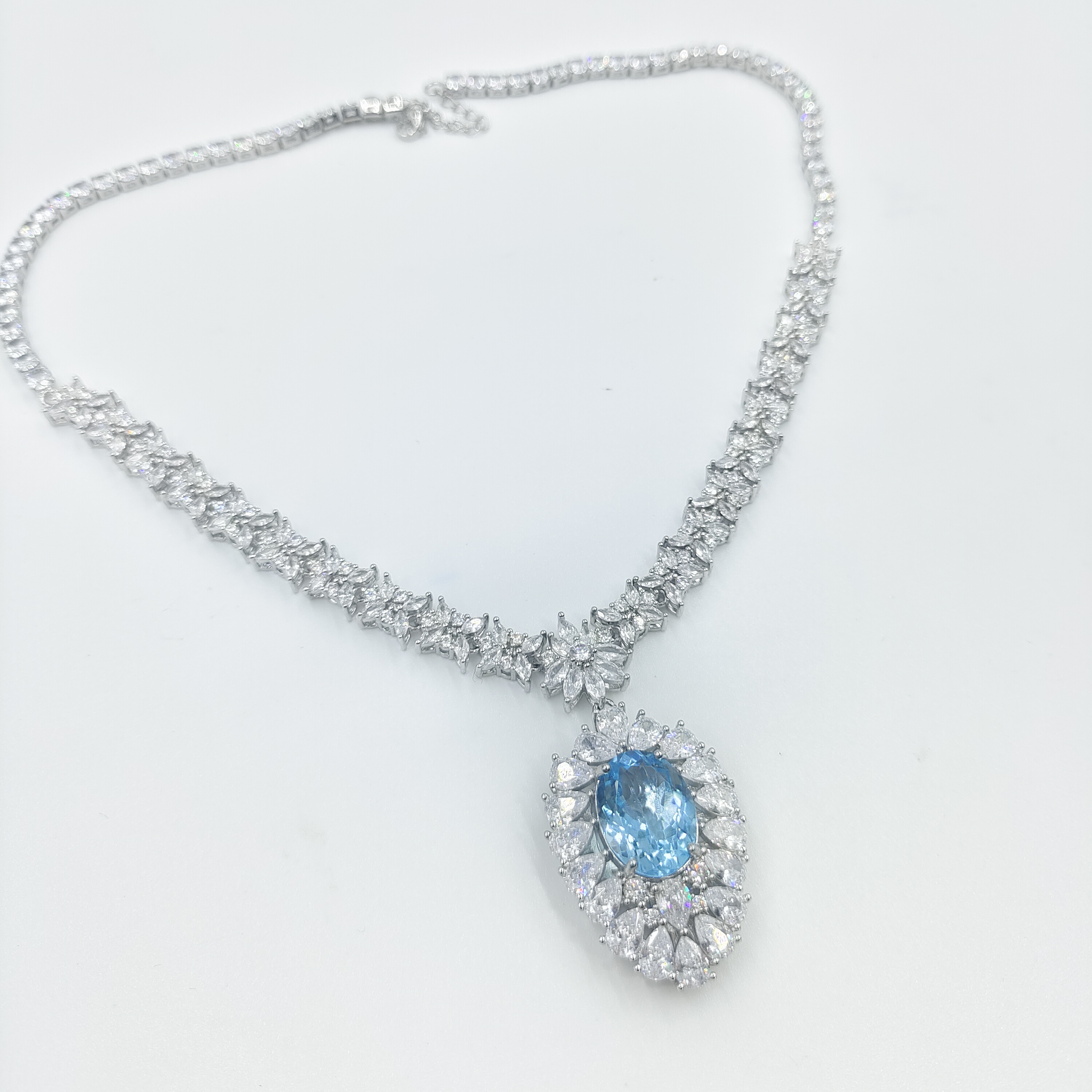 【粉丝专属】高奢臻品天然帝王托帕石项链TRSJ055（多样性发货）