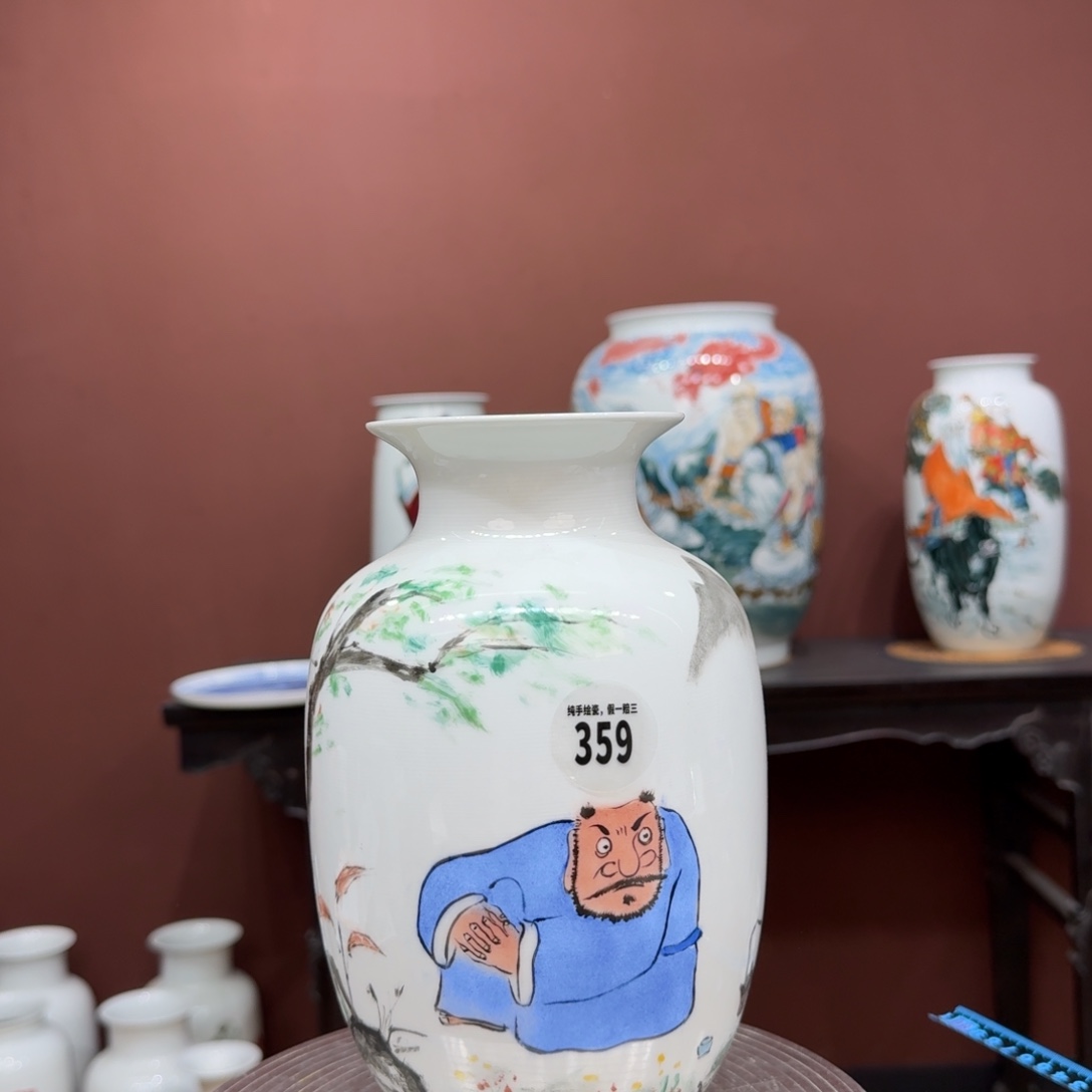 摆件瓷吴义松甄选陶瓷359
