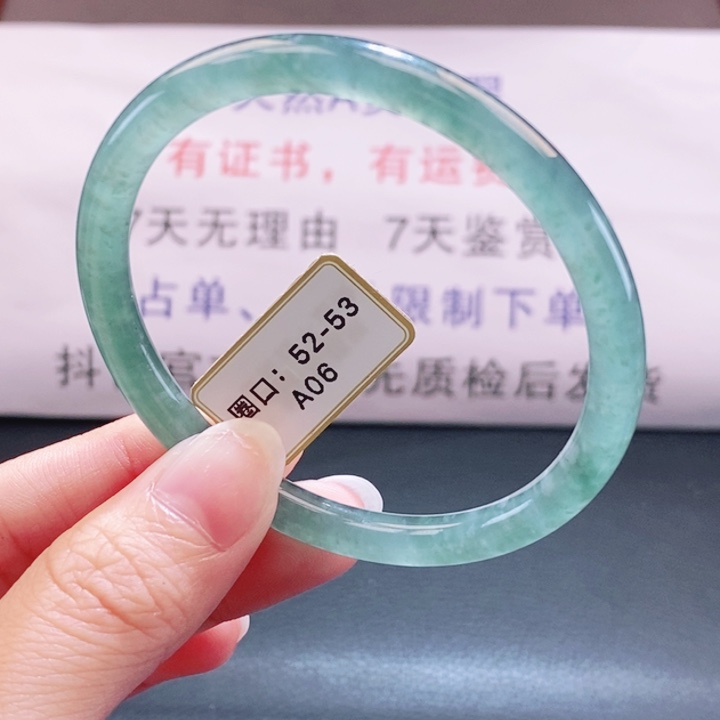 翡翠未镶嵌手镯翡翠手镯61