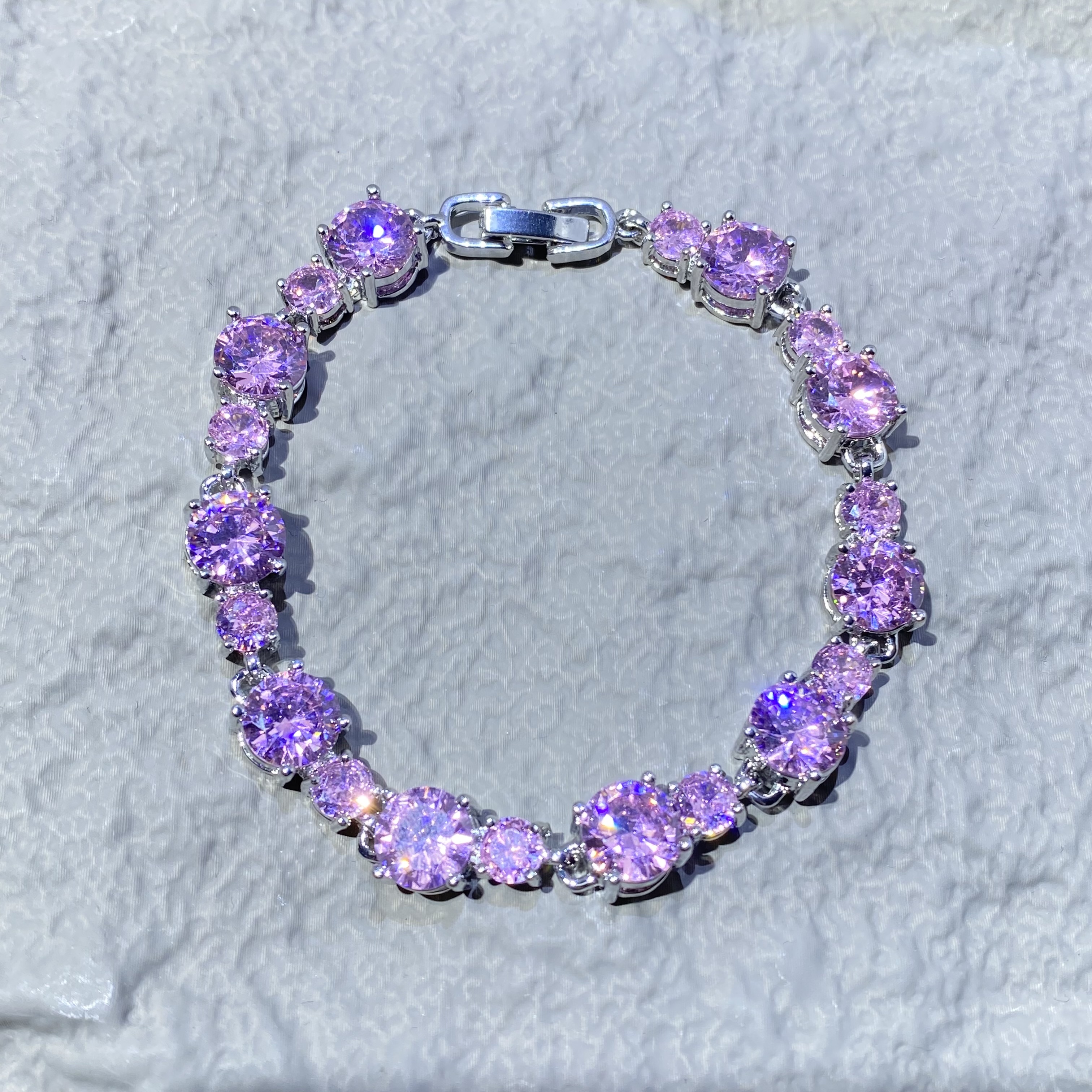 【环球珠宝】高货粉手链-D23