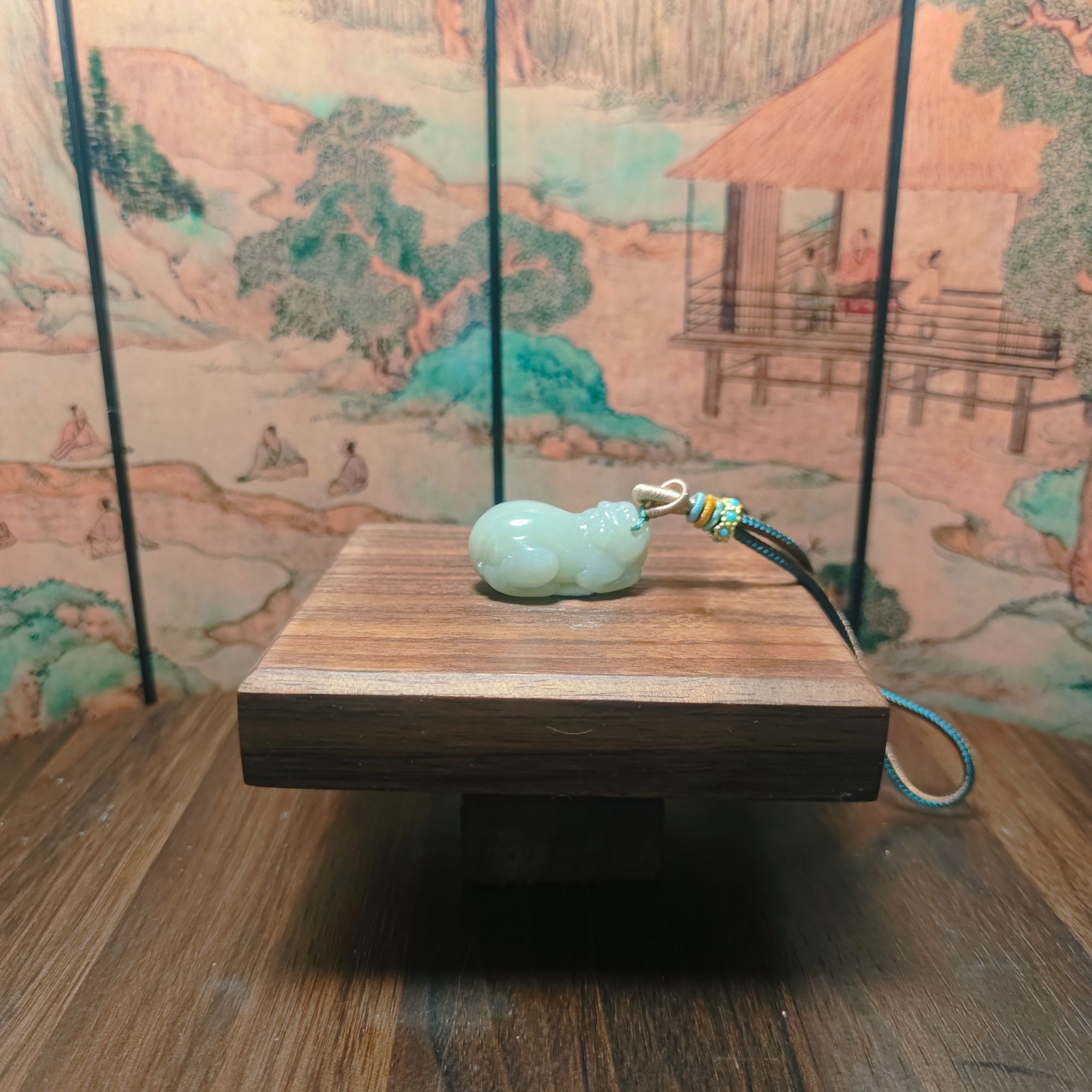 L和田玉貔貅吊坠0057