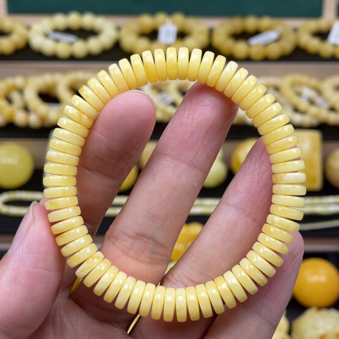 琥珀裸石未镶嵌琥珀蜜蜡