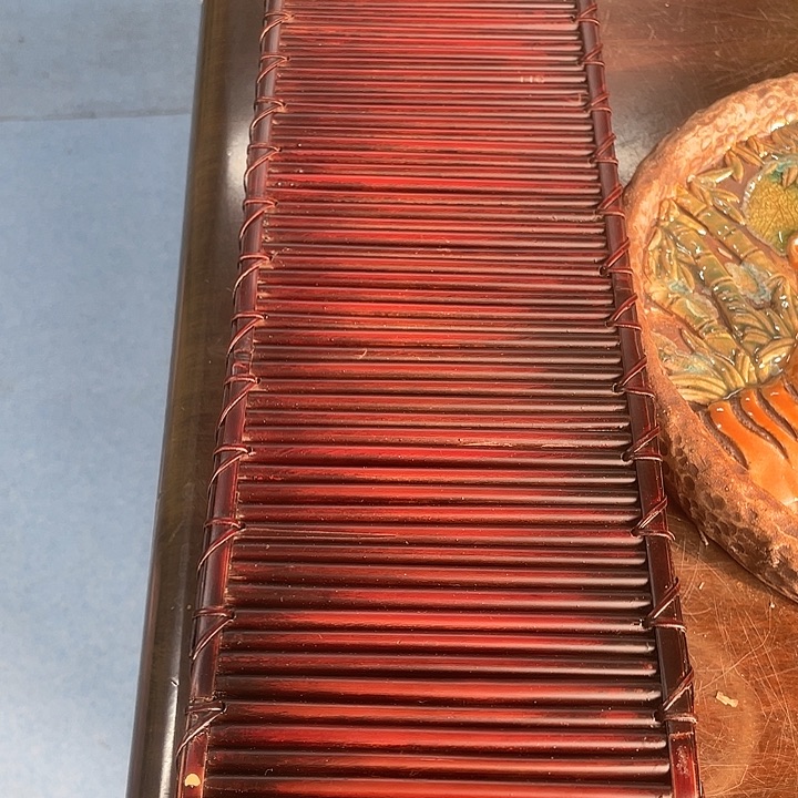 竹子中古工艺品摆件