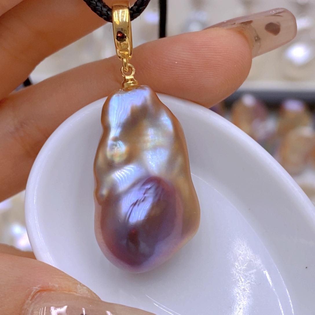 淡水珍珠耳饰未镶嵌