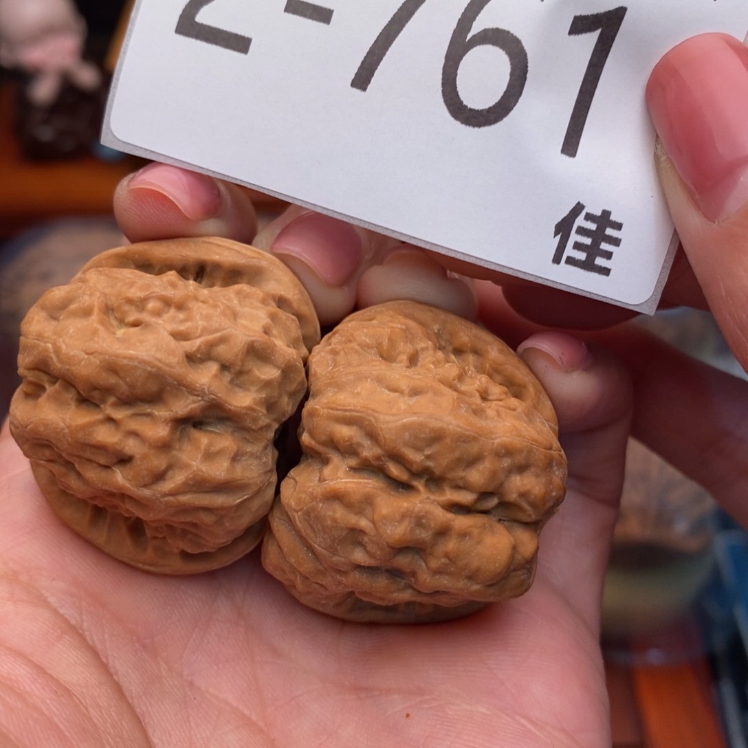 文玩核桃把件36蛤蟆头 