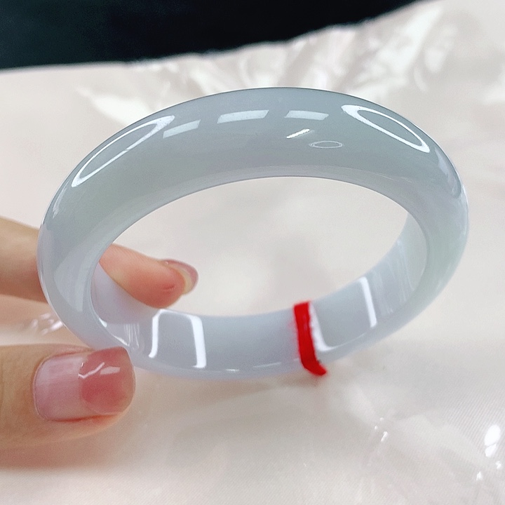 翡翠未镶嵌手镯圈52.9，79075